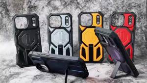 szhaiyu | Military Heavy Duty Shockproof Invisible Holder Phone Case for IPhone 17 Pro Max 16 15 14 Plus 13 12 for Magsafe Magnetic Cover