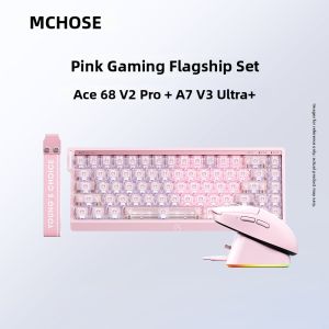 MCHOSE | Customizable Magnetic Mechanical Keyboard and Gaming Mouse Combo