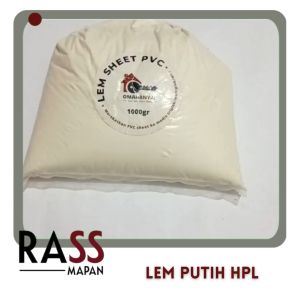 Lem Putih /PVC SHEET Tachosheet Deccosheet Supercon kemasan 05kg 500gr