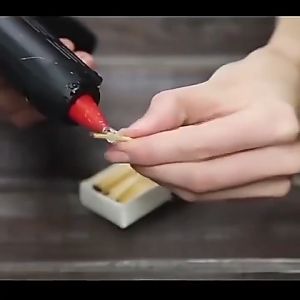 Lem Tembak Pistol Mini 10W 20W / Alat Lem Stick Kerajinan Tangan Pita Kain / lem Tembak