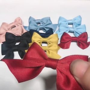 ALENADAY - Jepit Rambut Set Isi 2 Anak Perempuan kecil Jepitan Pita Fashion Korea KCR39