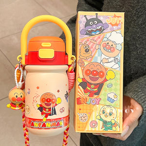 Dual Drinking Portable Kids Insulated Water Bottle