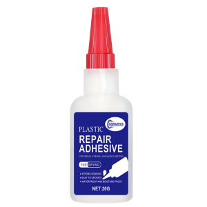 New Plastic Stool Repair Glue - Instant Bonding That Wont Fall Off! Quickly Fixes Cracks Broken Legs and Missing Corners. Hig