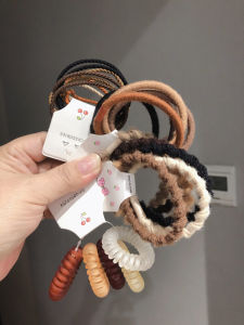 Korean Style Gradient Color Milk Coffee Childrens Hair Ties: A Comprehensive Guide