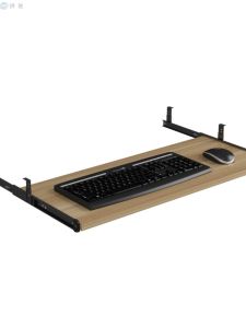 PINCHI | Under Desk Pull-out Keyboard Tray Wooden Support