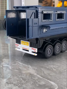 Đồ chơi xe ô tô cắm trại du lịch bằng hợp kim BEINES có nhạc và đèn Xe đồ chơi trẻ em kích thước lớn 39 cm