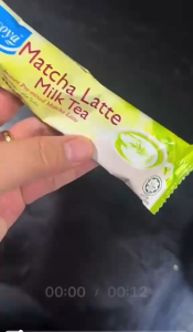 [Malaysia Import] SUNSOYA Matcha Latte 3in1 Milk Tea 10s - Creamy Instant Matcha Green Tea