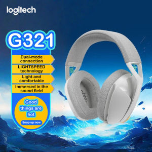 Logitech | Logitech G321 Wireless Gaming Headset Dual-mode Bluetooth Headphone with Flip Noise Cancelling Mic for E-sports
