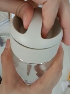 [ส่งไว จากไทย] Kokoro Home โถแก้วปรุงรส ขวดปรุงรส ขวดใส่เกลือ พร้อมช้อนตักในตัว  250ml ที่ใส่เครื่องปรุง MB160