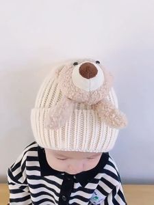 Mũ nón LEN HÌNH GẤU dễ thương cho bé