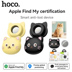 【Cat Collar Type】HOCO E91D Smart Tag Bluetooth Anti-lost Device Find My Network Remote Precise Positioning GPS Positioning Tracker Lost Reminder Animal&Car Anti-Lost Locator Dedicated Locator