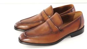 Men Genuine Leather Loafer Shoes Casual Outdoor Office Wedding Top Layer Cow Leather