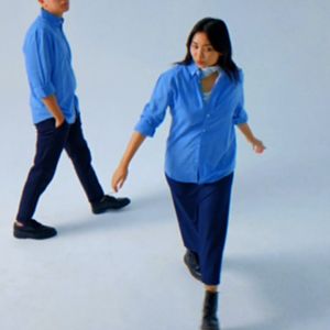 ORCA Kemeja Lengan Panjang Nova Basic Shirt Denim Blue