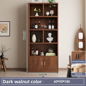 OYIla | Chinese Style Simple 2025 New Tea Cabinet Display Shelf