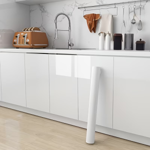 Pure White Glossy Finish Oil- And Stain-Resistant Easy To Clean Suitable For Windowsills Door Frames Countertops And Walls.