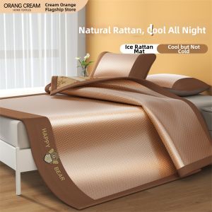 NAIYOUCHENG | Coolness Washable Soft Bamboo Mat Foldable