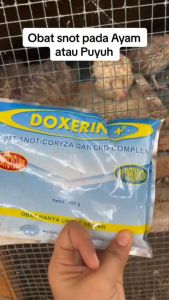 DOXERIN PLUS 100 GRAM | Obat Ngorok Snot Coryza CRD Pernafasan Unggas Ayam Bebek