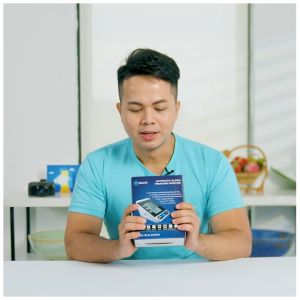 Máy đo huyết áp tự động Kachi mk167 (BLS-2009A) có phát giọng nói - màu đen sử dụng công nghệ cảm biến thông minh cho tốc độ đo nhanh & độ chính xác cao bảo hành sản phẩm 12 tháng