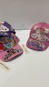 Topi anak motif kuda poni pelangi unicorn bts 21 topi anak laki-laki perempuan lucu umur 1-10 tahun