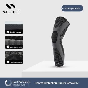 NAILEKESI | Long Knee Support Knee Guard for Men Warmth Protection for Old Cold Legs