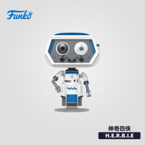Funko | POP Series Four-Fantastic H.E.R.B.I.E. Robot Collectible Figurine