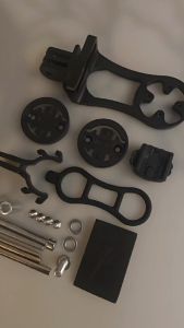 Bike Cycling Stem Meter Bracket Garmin Cateye Bryton Mount Multi-function Aluminium Basikal Light Gopro Holder