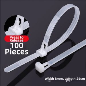 Adjustable Resuable Colored Nylon Cable Tie
