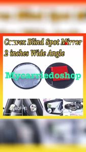 2 Pcs Car Motorcycle Blind Spot Mirror Stick On Blind Spot Mirror Universal Convex Blind Spot Mirror/2 inches Wide Angle