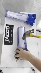 10" Inch Housing Water Filter Transparent Casing with PP Sediment Cartridge and Accessories