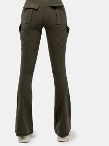 กางเกงโยคะเอวสูงทรงหลวม กางเกงขายาวทรงหลวมแบบใหม่ ทรงเข้ารูป ทรงเข้ารูป ทรงขากระบอกเล็ก กางเกงขายาวสำหรับออกกำลังกาย