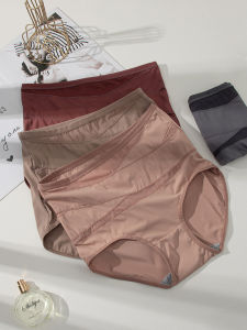 Quần Lót Nữ Cạp Cao Nâng Hông Mỏng Không Đường May Thoáng Khí Quần Lót Nâng Ngực Cỡ Lớn Quần Lót Tam Giác Không Để Lại Dấu Vết