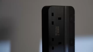 7-STAR* Premium 4 Way Multi Plug Extension Socket with Individual Switch 18W USB A + PD45W - 20W USB C Type-C with Surge Protector | 3M Cable | Safety Mark | Black
