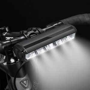 Bicycle Light Front 1000-1800LM Bike Light 4000mAh Waterproof Flashlight USB Charging MTB Road Cycling Lamp Accessories
