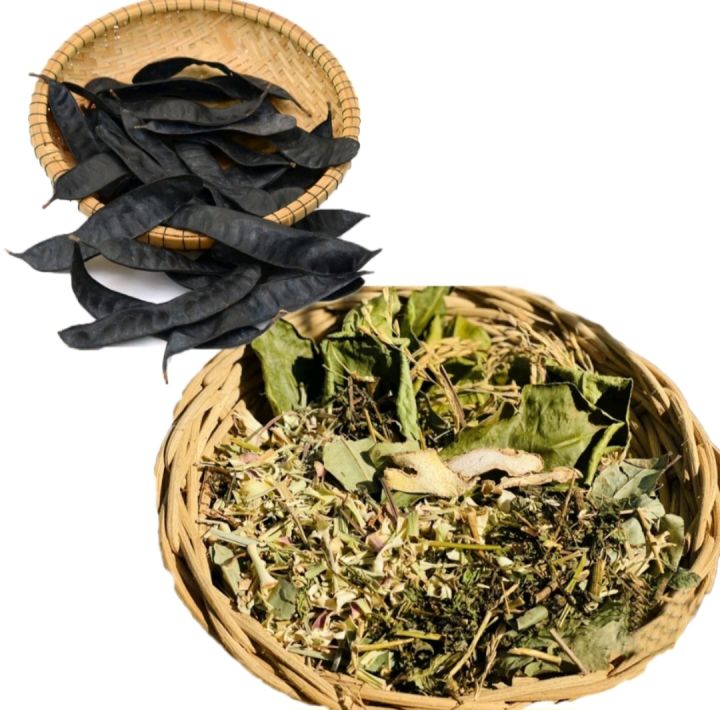 Lá Xông nhà thảo mộc _ Xông nhà tẩy uế trừ tà  chiêu tàu lộc _ gói 100g ( Bồ kết, vỏ bưởi, lá bưởi, xả, quế, gừng khô...)