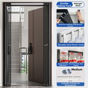 MiiOW | Magnetic Anti-mosquito Partition Curtain for Sliding Doors No-drilling