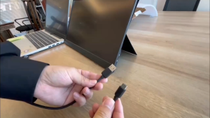 Rantope 15.6 นิ้ว จอทัชสกรีน  จอพกพา portable monito1080P IPS Full HD /OLED/ คอมพิวเตอร์จอสัมผัส 2K/ใช้ได้กับ PS4/PS5