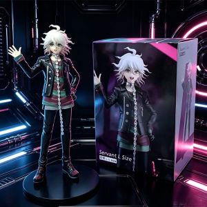 Bandai | 20cm Danganronpa 1.2 Reload Komaeda Nagito Anime Figure Pop Up Parade Enoshima Junko Action Figure Collectible Model Doll Toys