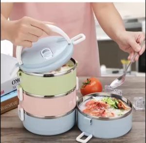 ปิ่นโต ปิ่นโตสแตนเลส ปิ่นโตใส่อาหาร ปิ่นโตเก็บอุณหภูมิ ปิ่นโตสีพาสเทล ปิ่นโตแยกชั้น 1ชั้น 2ชั้น 3ชั้น