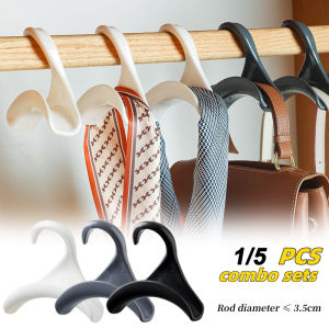 Multifunctional Bag Hook Handbag Purse Hangers PP Arch Handbag Bag Hook Rack Wardrobe Organizer Over Closet Rod Hanging Scarves Tie Rack
