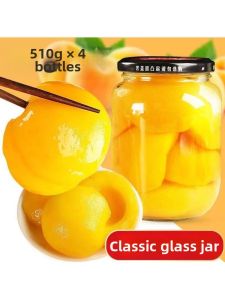 Fresh Mixed Fruit Canned Snack 4 Bottles of 510g