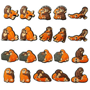 Hot Toys | 10/20pcs Punch Monkey Cartoon Series ​for Shoe Charms pvc DIY  Shoe Accessories for Classic Clog Shoe Decoration Kids Gifts