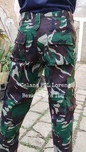 Celana PDL Loreng TNI MALPINAS Celana Panjang Loreng Celana Doreng Panjang Malfinas Celana Cargo Loreng