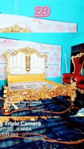 Dipan tempat tidur ukiran jepara mewah klasik modern divan ranjang kasur sultan