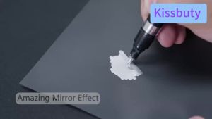 Bút Đánh Dấu Gương Chrome 2mm Sơn Phản Quang DIY Dùng Cho Trang Trí Xe Hơi Thủ Công Mỹ Nghệ Màu Bạc Bán Lẻ Từng Cây