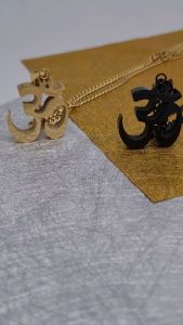 MNL Premium สร้อยคอสัญลักษณ์ OHM จี้โอม ไทเทเนียม ฝูงชะตา บูชา สายมู เครื่องประดับ สร้อยสายมู