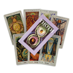 78Pcs Alester crowley thoth Tarot deck Cards Board Deck Games Palying Cards For Party Game