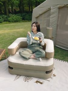Sofa Matras Angin Multifungsi Naturehike CNK2300DZ010 Kasur Camping Santai Piknik Outdoor Matras Tiup Kemah Estetik Glamping