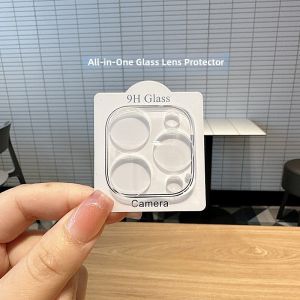 Full Cover Integrated Tempered Glass Lens Film for  12/13promax 14/15/16/17ProMax 14plus Rear Camera Protection Film