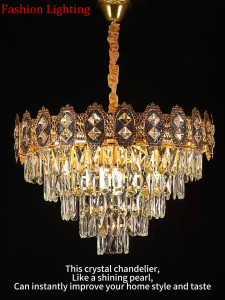 Modern Luxury Restaurant Pendant LightLED Home Simple Living Room Light Bedroom Crystal Chandelier