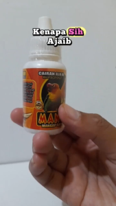 Mangap Gacor (Mangcor) 25ml Vitamin Lomba Obat Titik Hormon Birahi Ketingkat Maksimal Burung Gacor